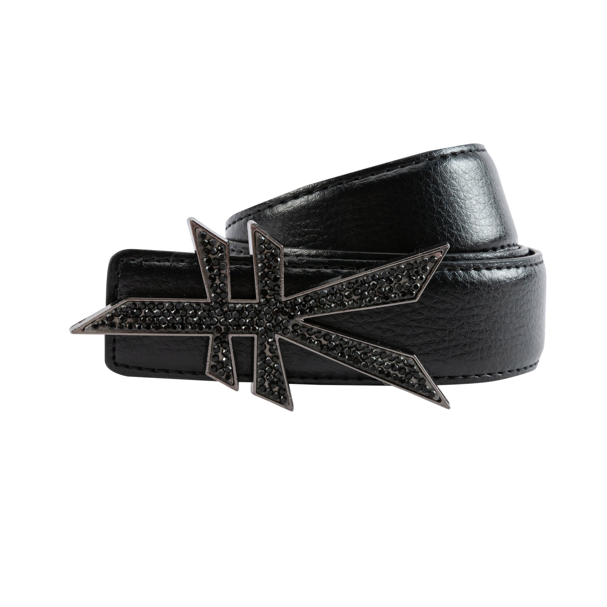 ¥ RHINESTONE BLACK BELT